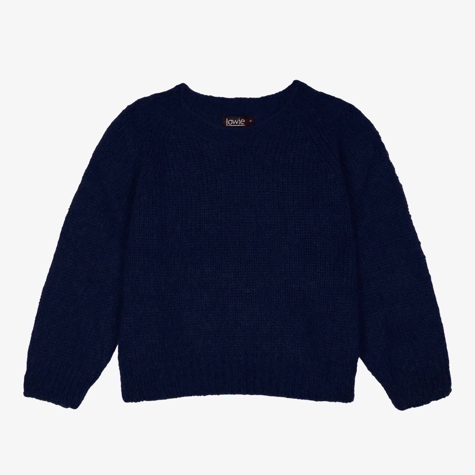 Navy Mohair Jumper