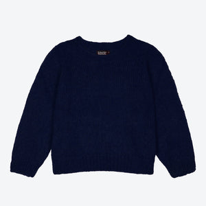 Navy Mohair Jumper