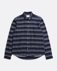 Navy Stripe Shirt- Last Chance (size Medium)