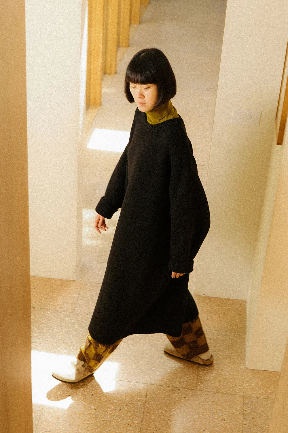 Black Dixon Knit Dress