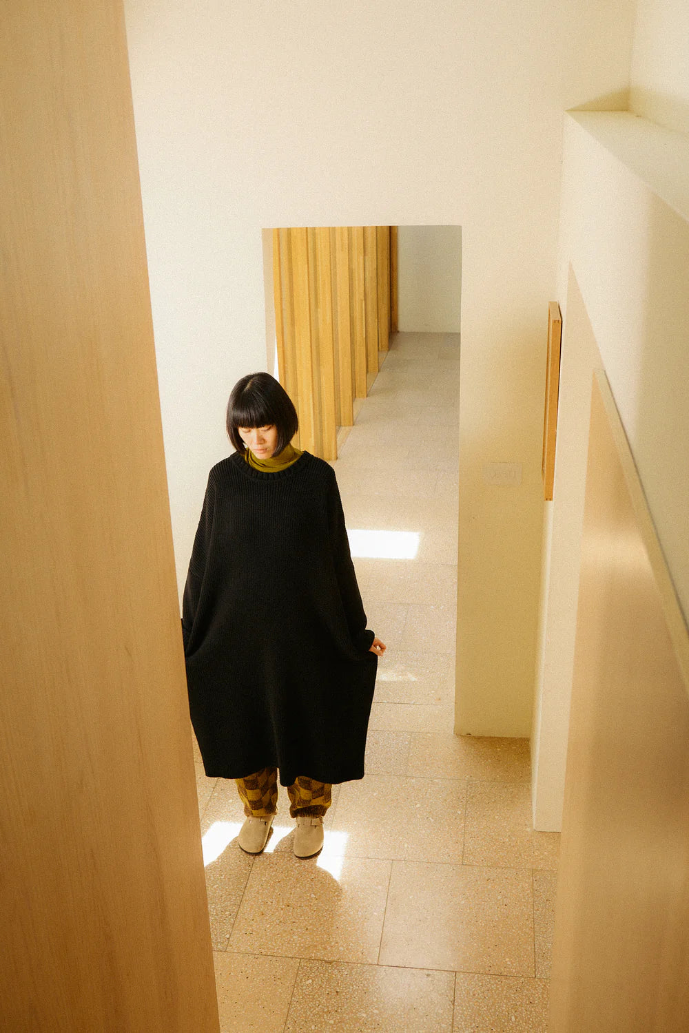 Black Dixon Knit Dress