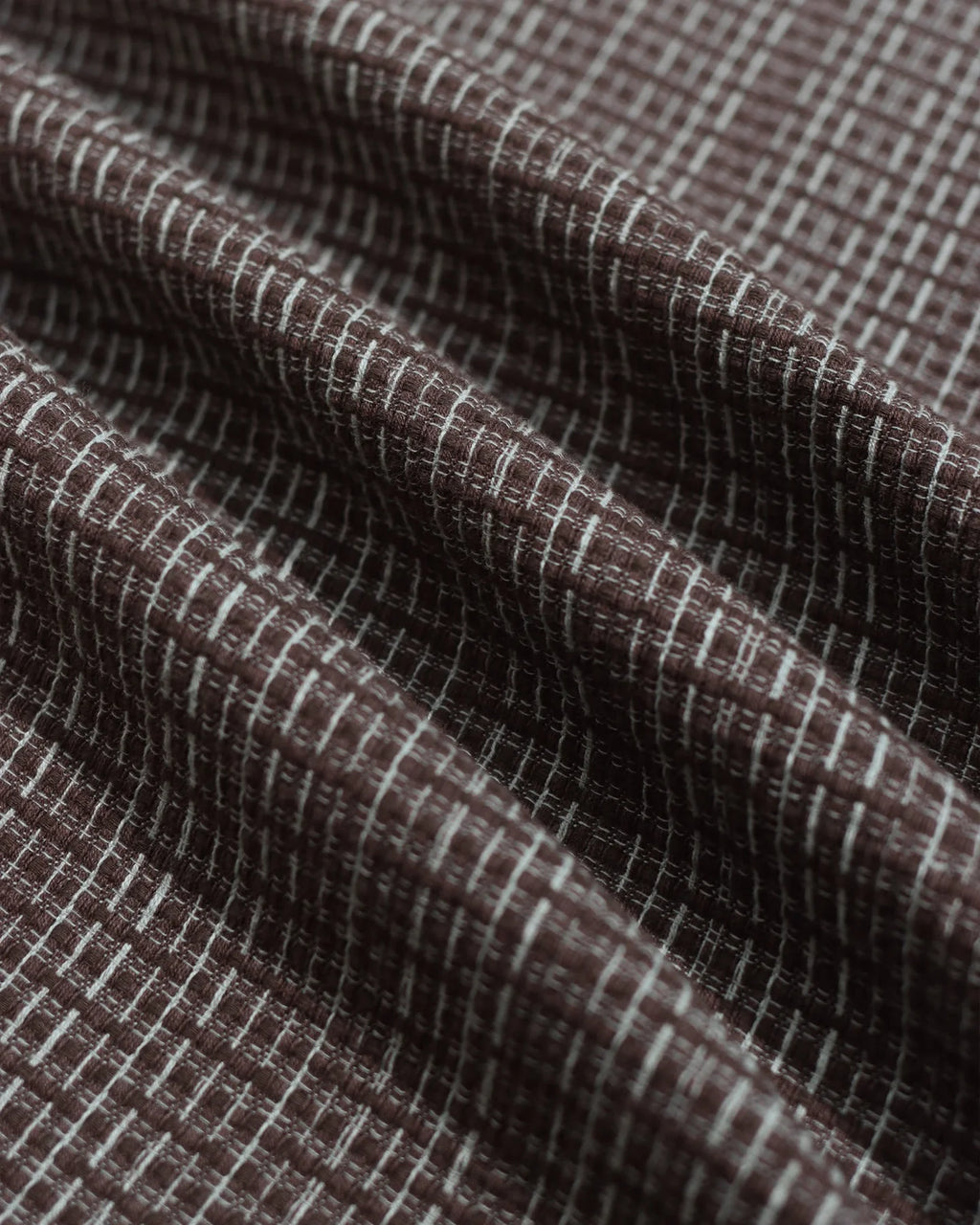 Brown & Stone Linear Dobby Shirt