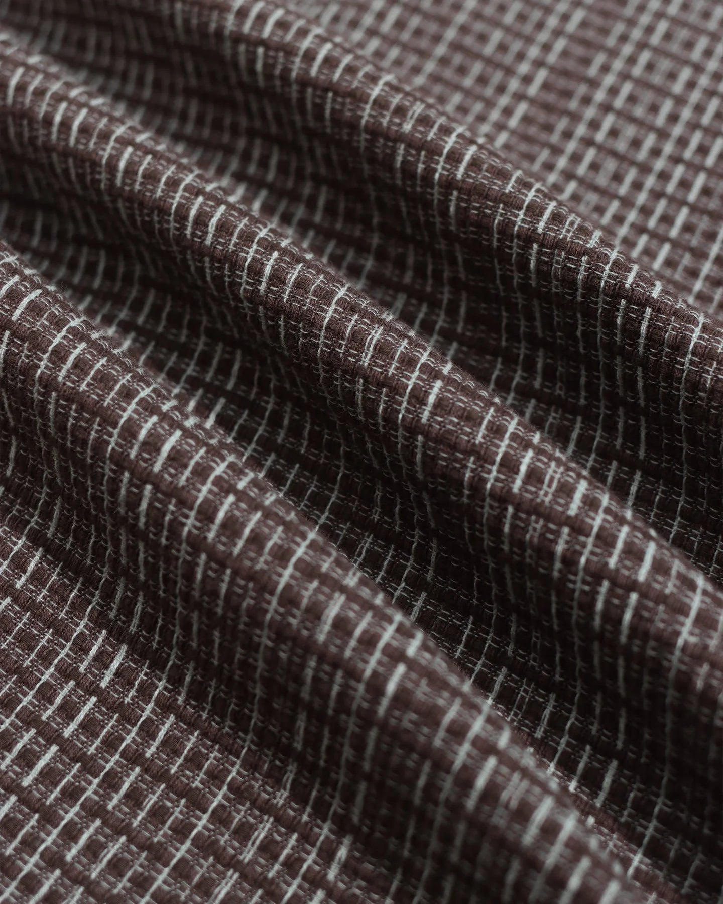 Brown & Stone Linear Dobby Shirt