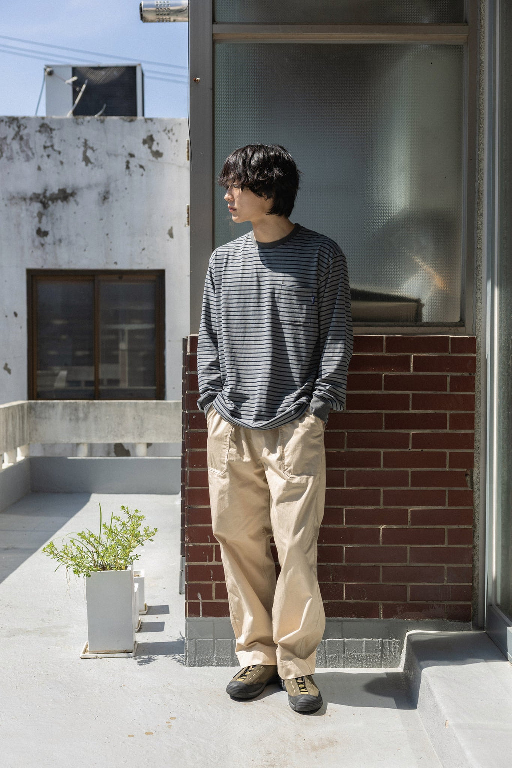 Beige Fatigue CN Pants