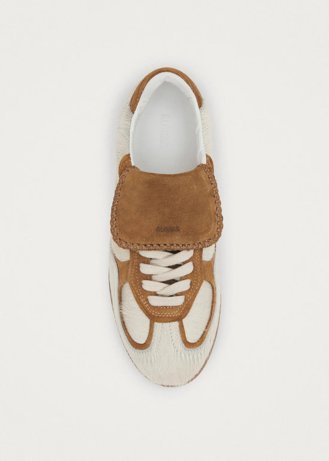 Tan Calf Hair Sneakers