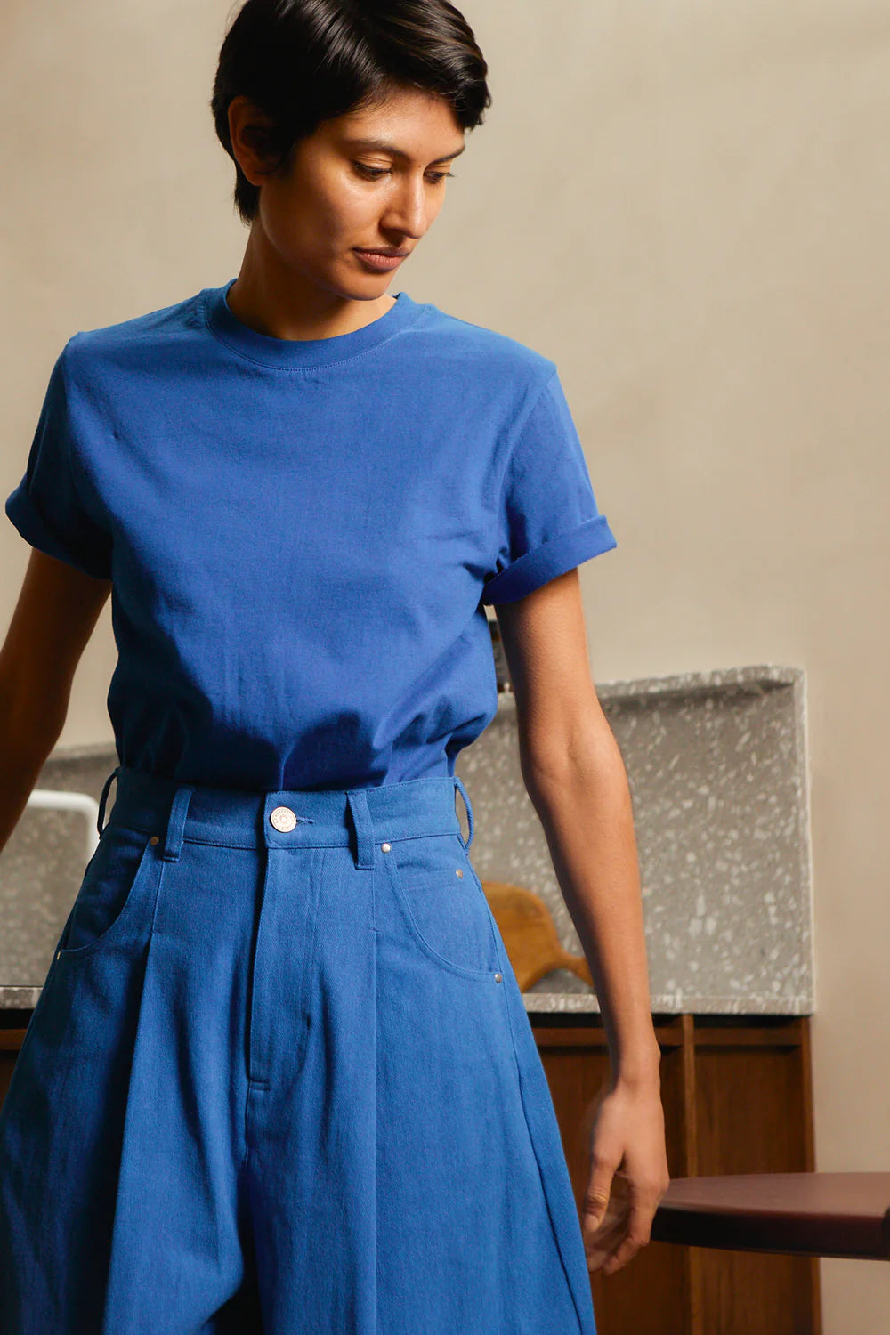 Cobalt Basic Tee