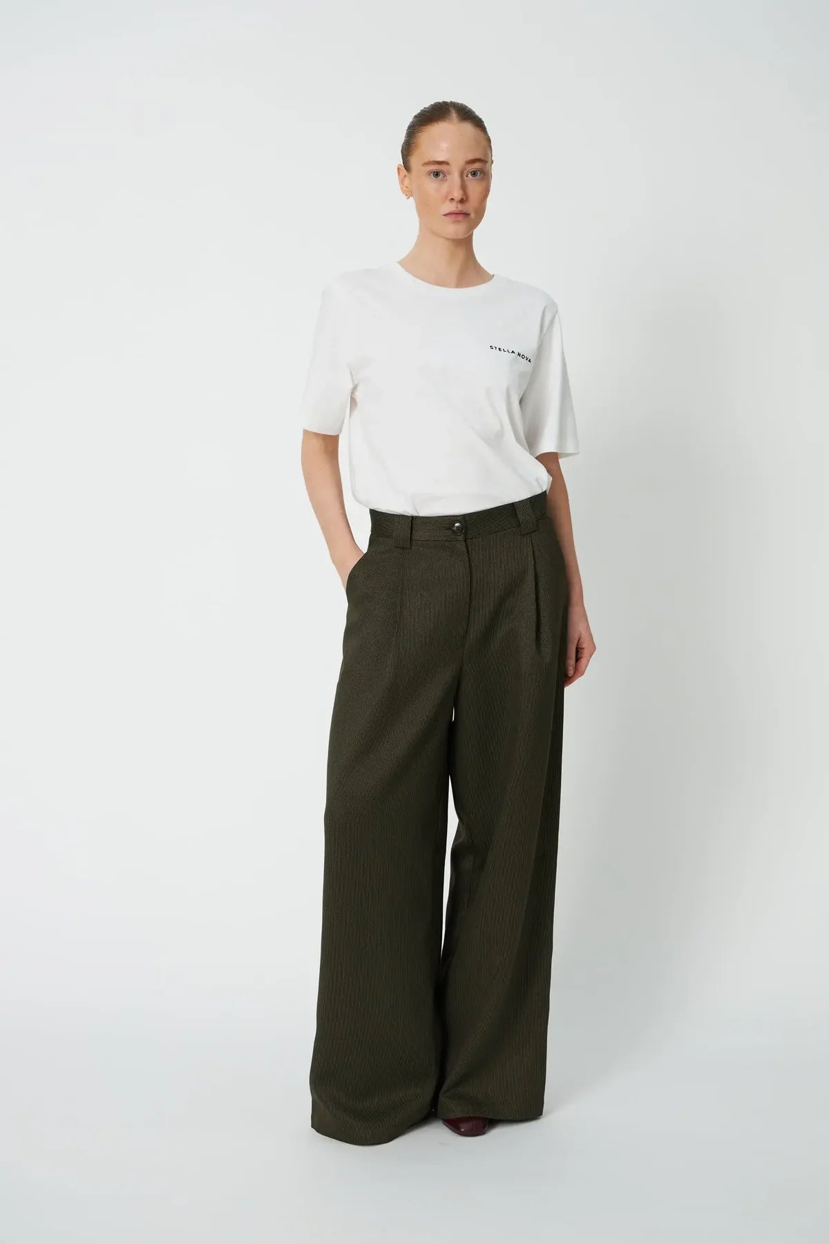 Army Mid Waist Loose Shorts
