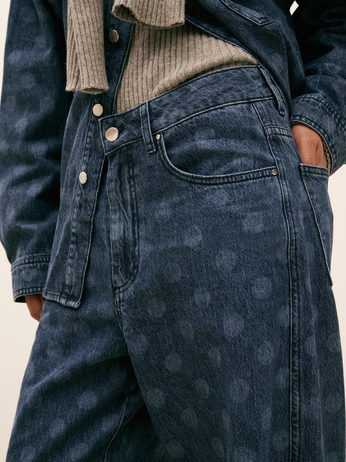 Blue Denim Spot Jeans