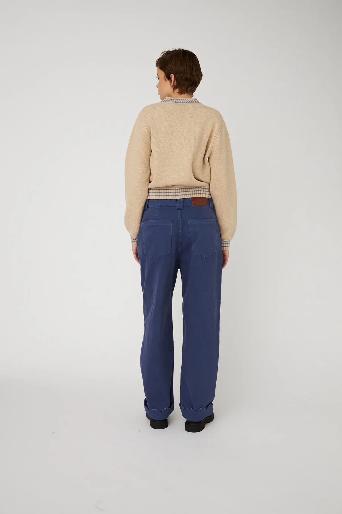 Embroidered Wool Sweater
