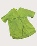 Acid Green Overdye Denim Dress