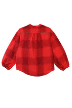 Red Gingham Gale Shirt