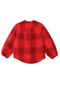 Red Gingham Gale Shirt