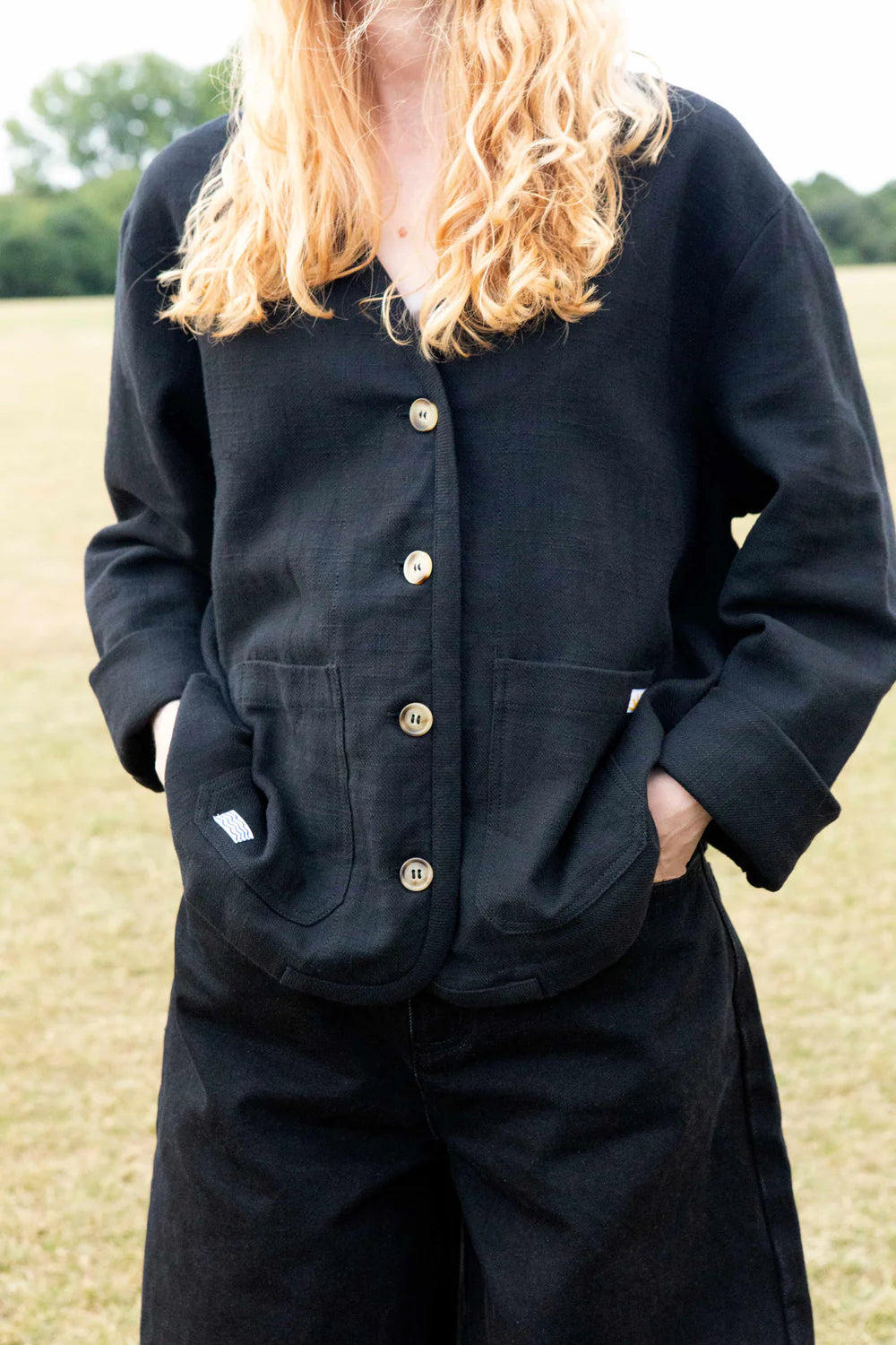 Reuben Black Jacket - Last One (size 10)