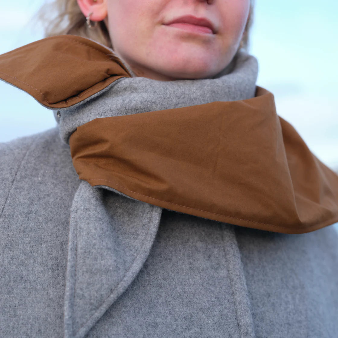 Grey Marl Kite Scarf