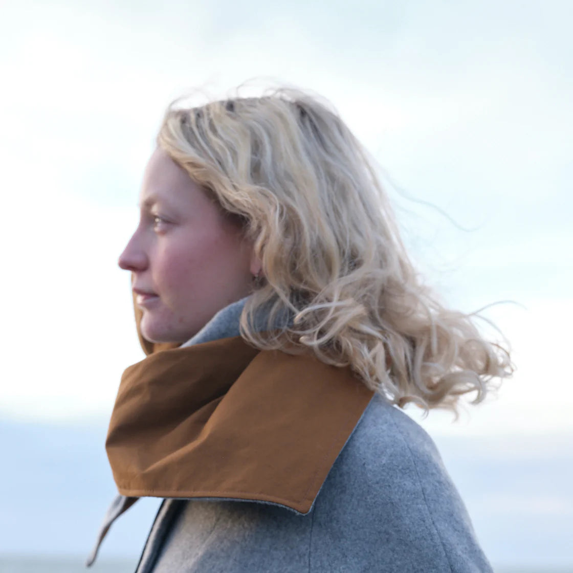 Grey Marl Kite Scarf
