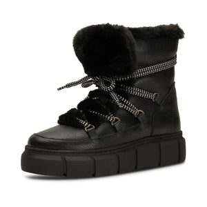 Black Snow Boot