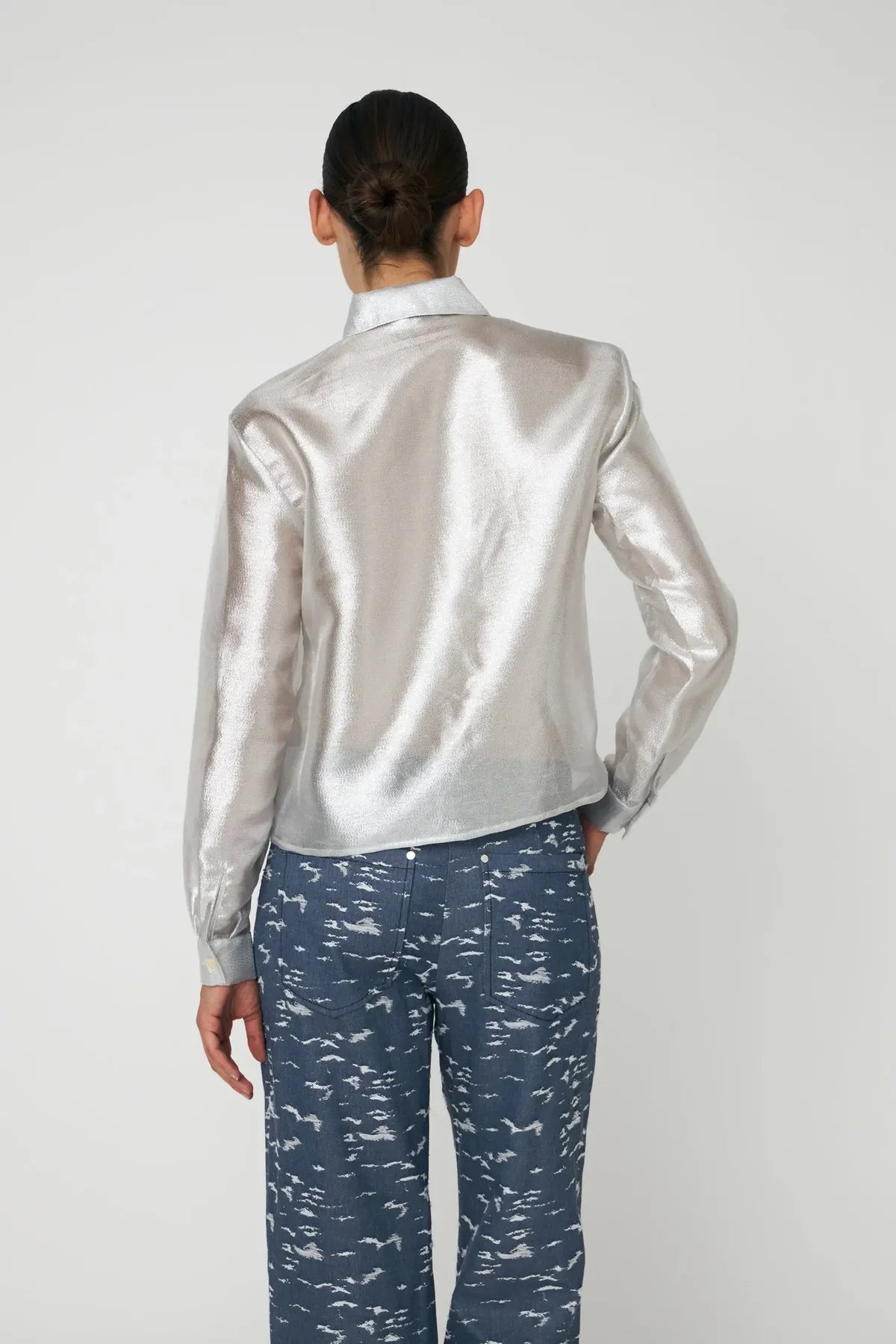 Silver Crisp Shirt