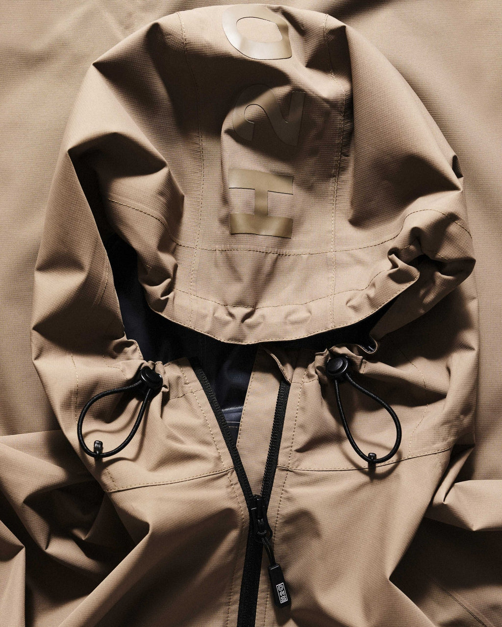 Warm Grey Romo Rain Jacket