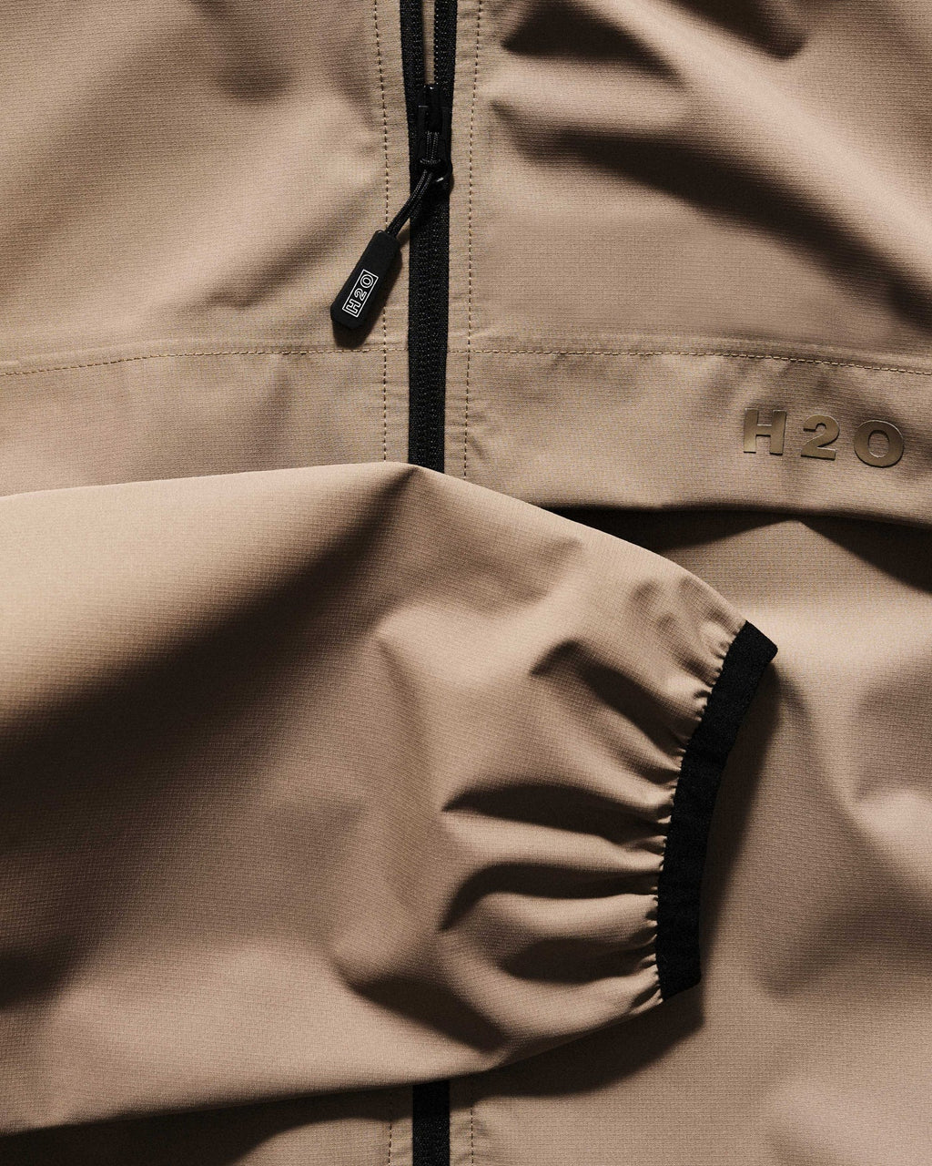 Warm Grey Romo Rain Jacket