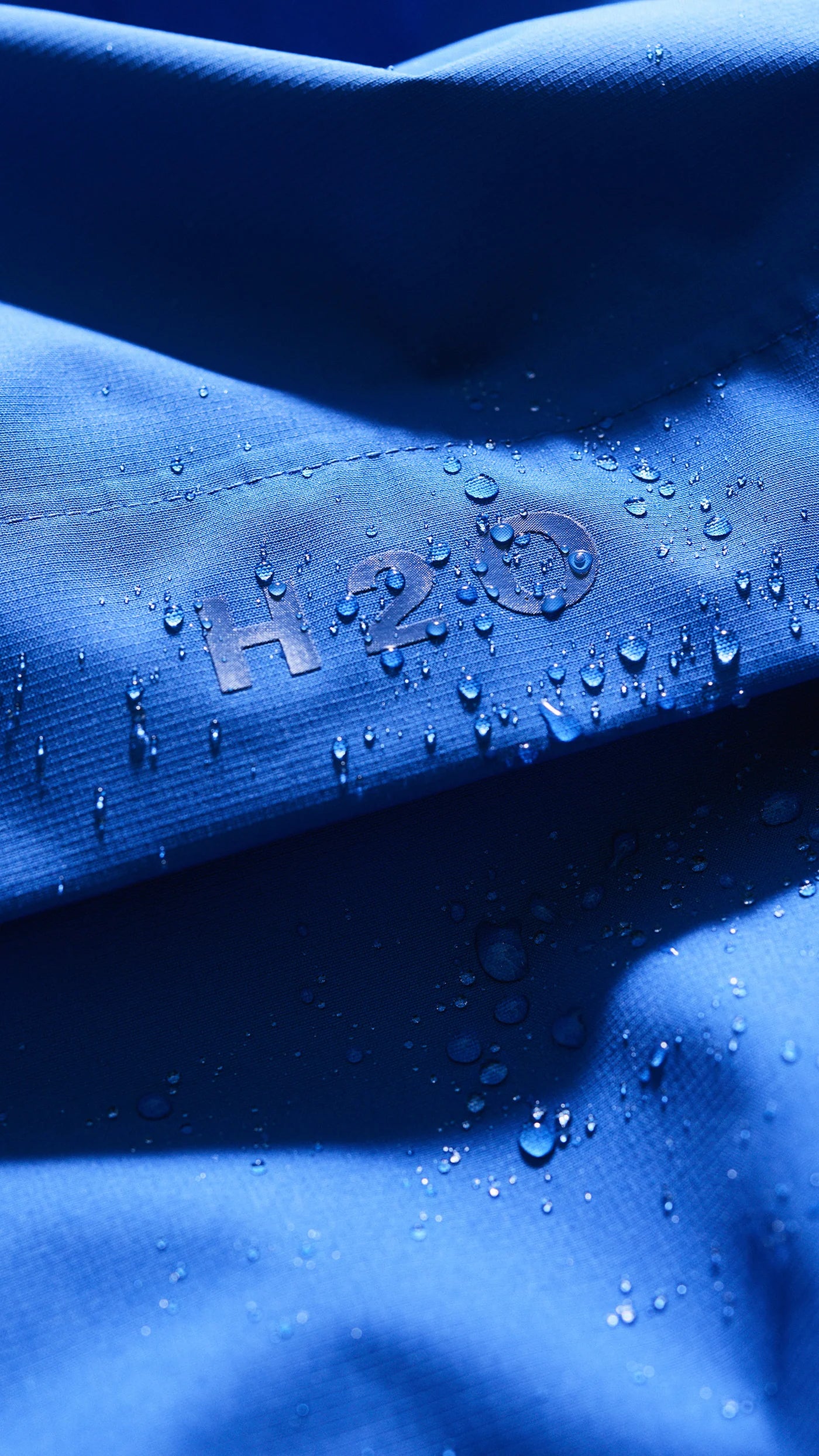 Blue Romo Rain Jacket