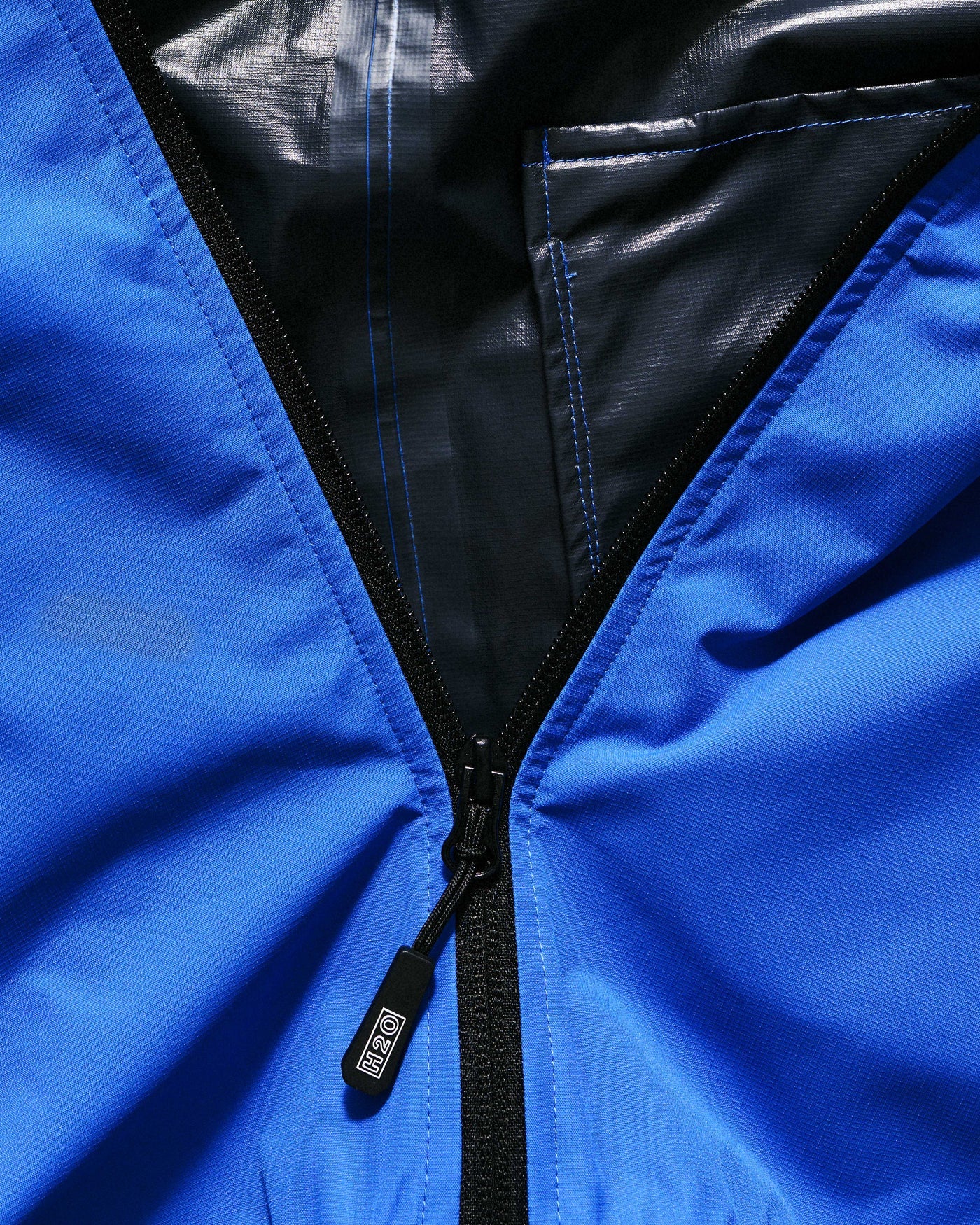 Blue Romo Rain Jacket