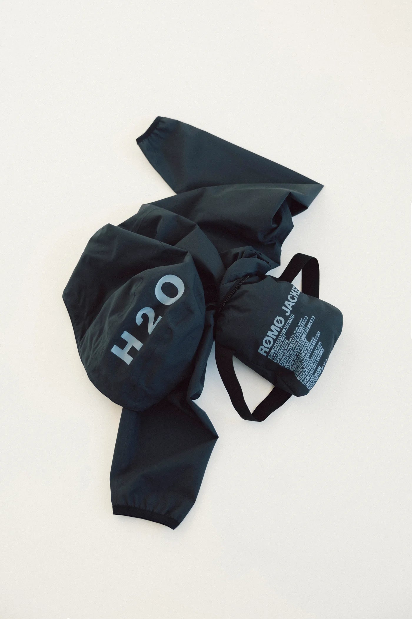 Navy Romo Rain Jacket