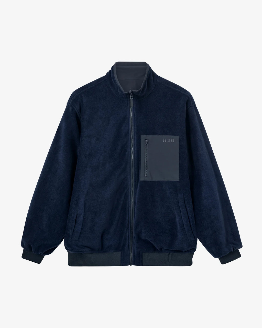Navy Mando Reversible Jacket