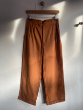 Cotton Drill Pleat Trousers