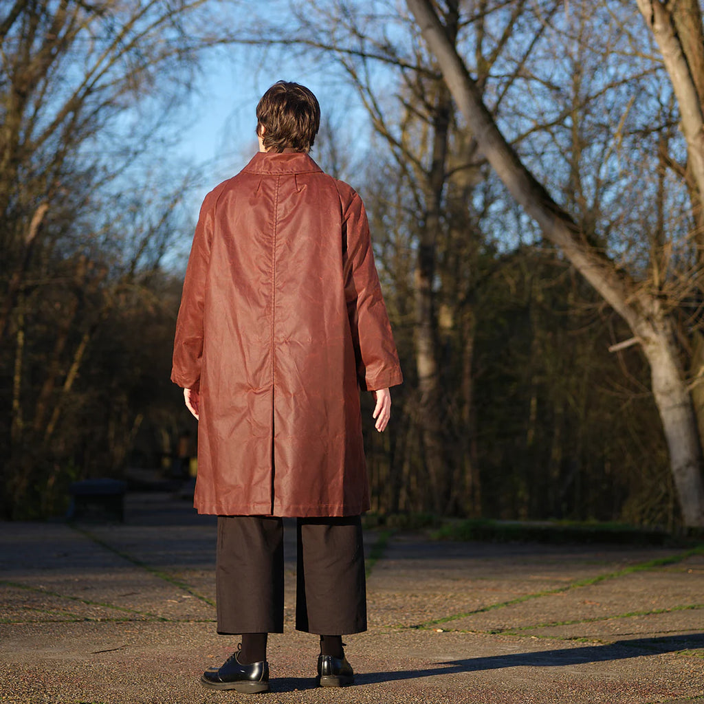 Chestnut Oversized Louis Coat