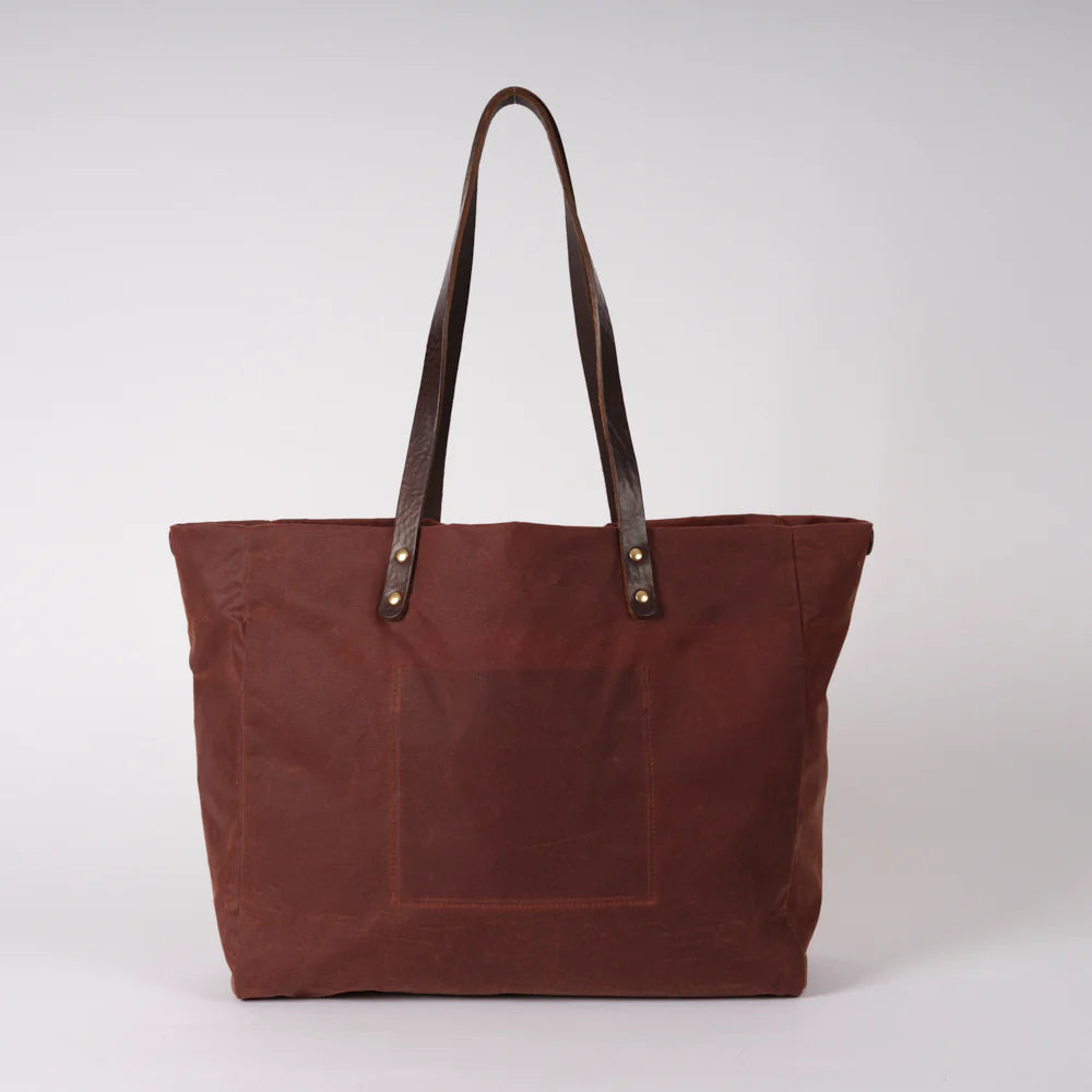 Chestnut Midi Tote Bag