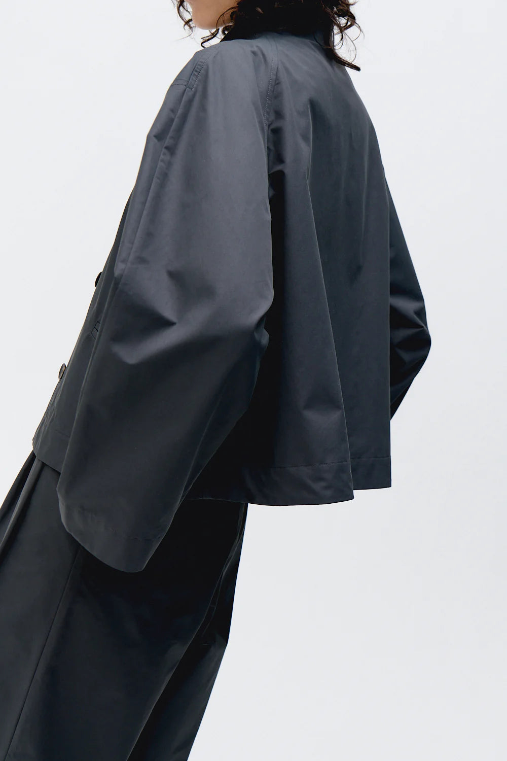 Her Charcoal City Jacket