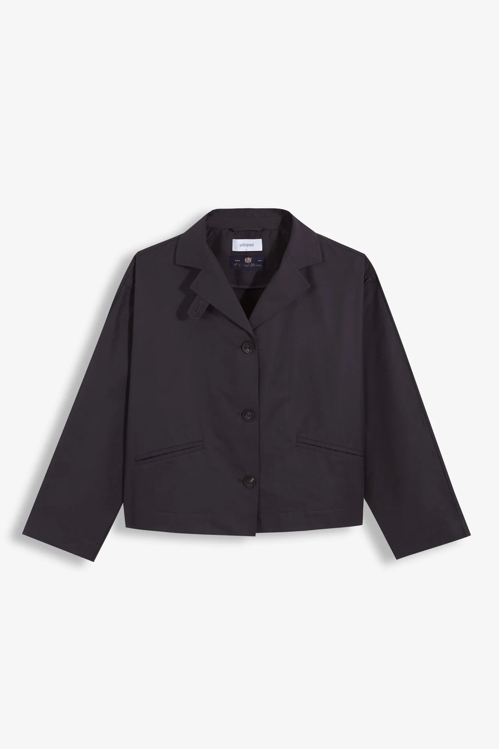 Her Charcoal City Jacket
