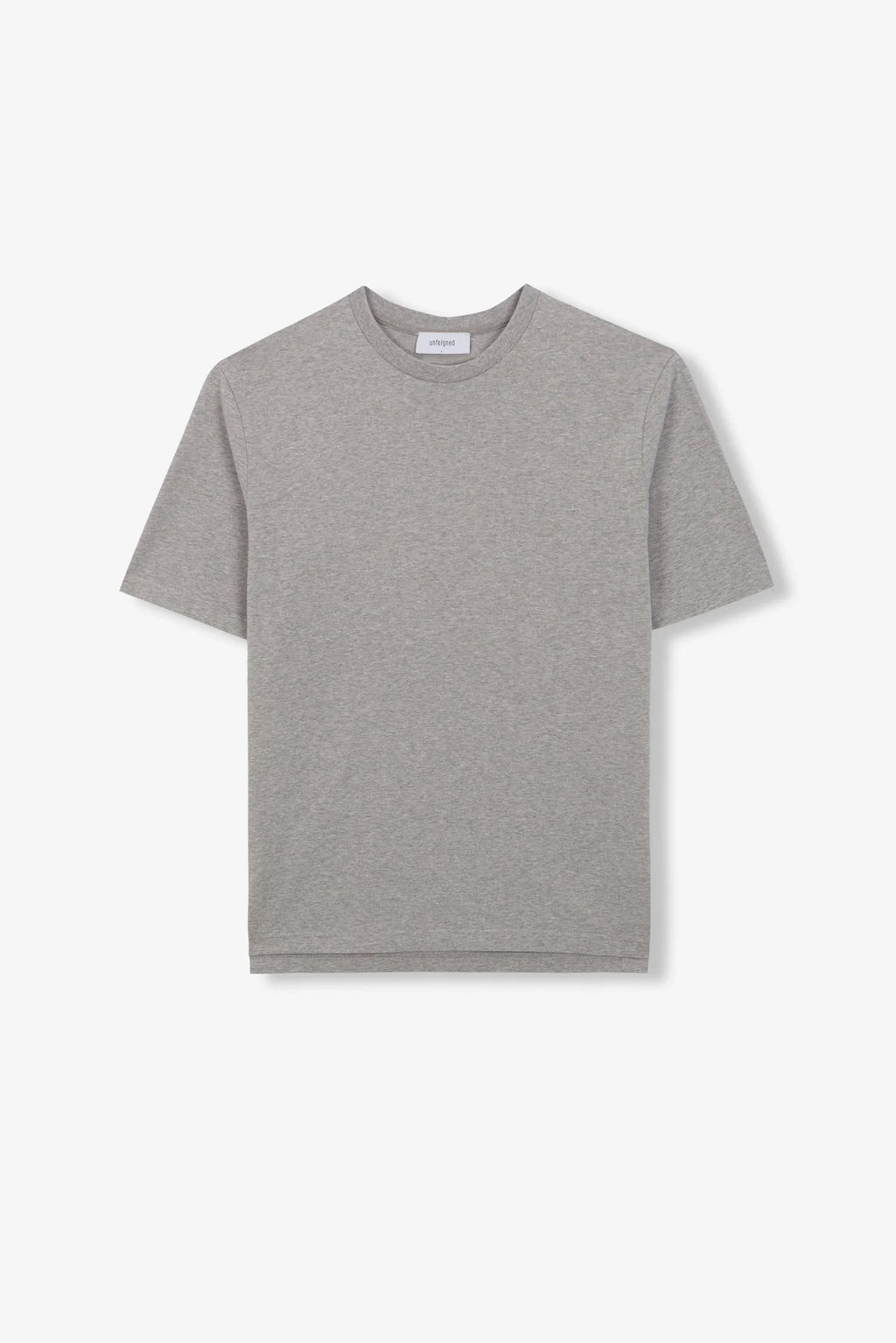 Basic Grey Melange T Shirt
