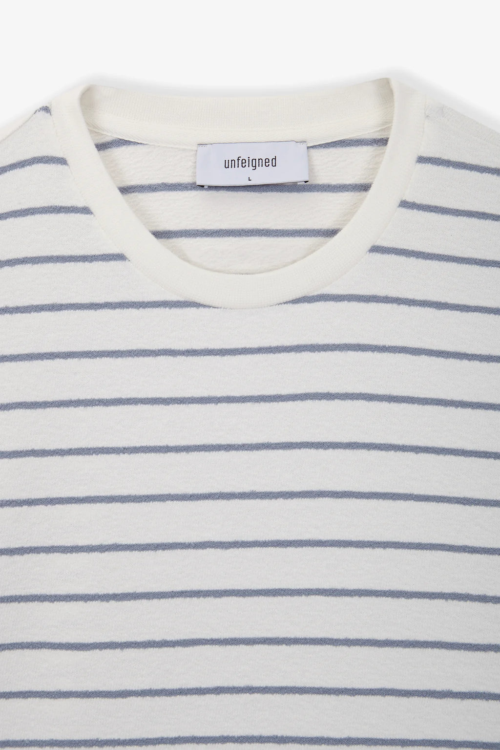 Marine Stripe Terry T Shirt - Last Chance