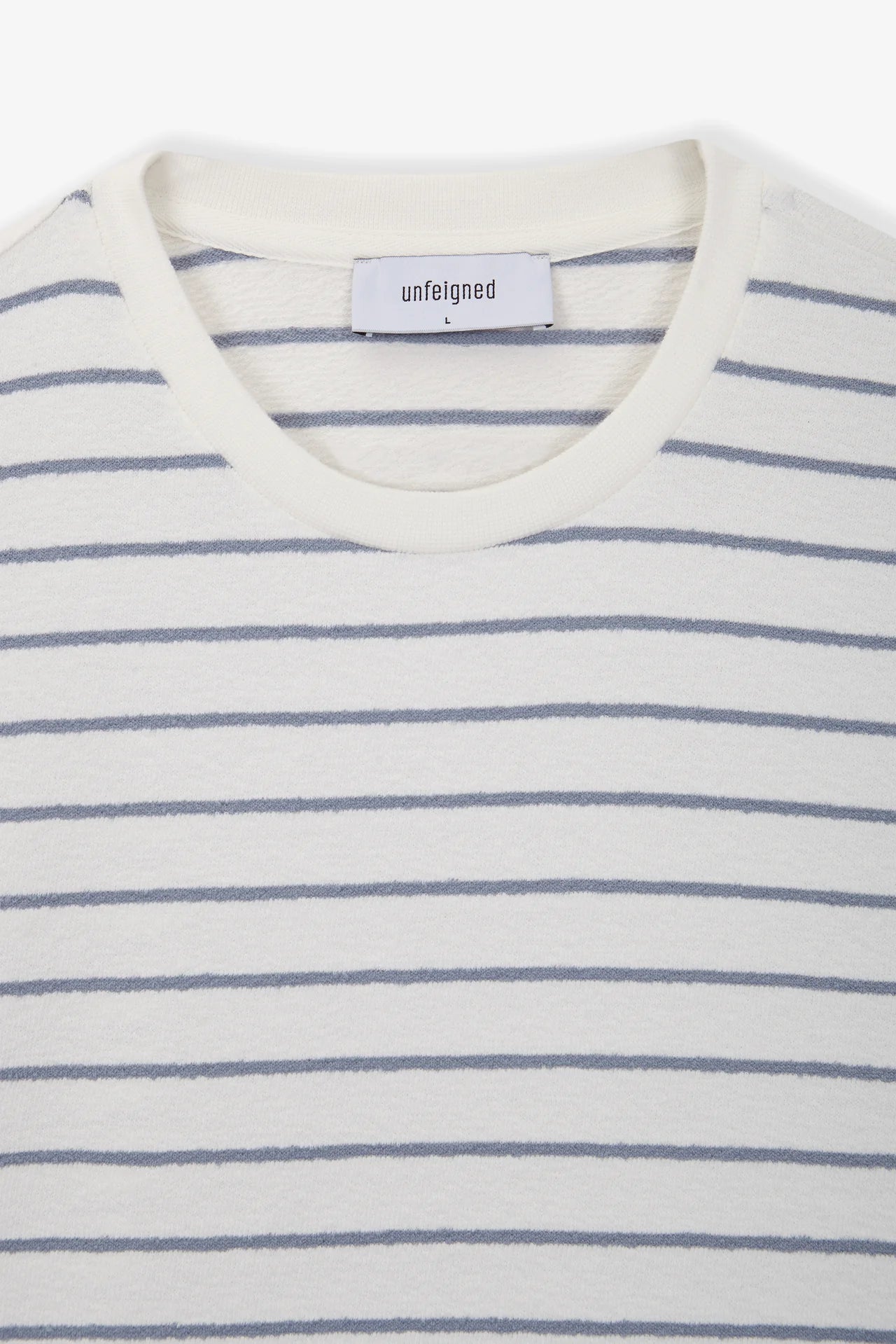 Marine Stripe Terry T Shirt - Last Chance