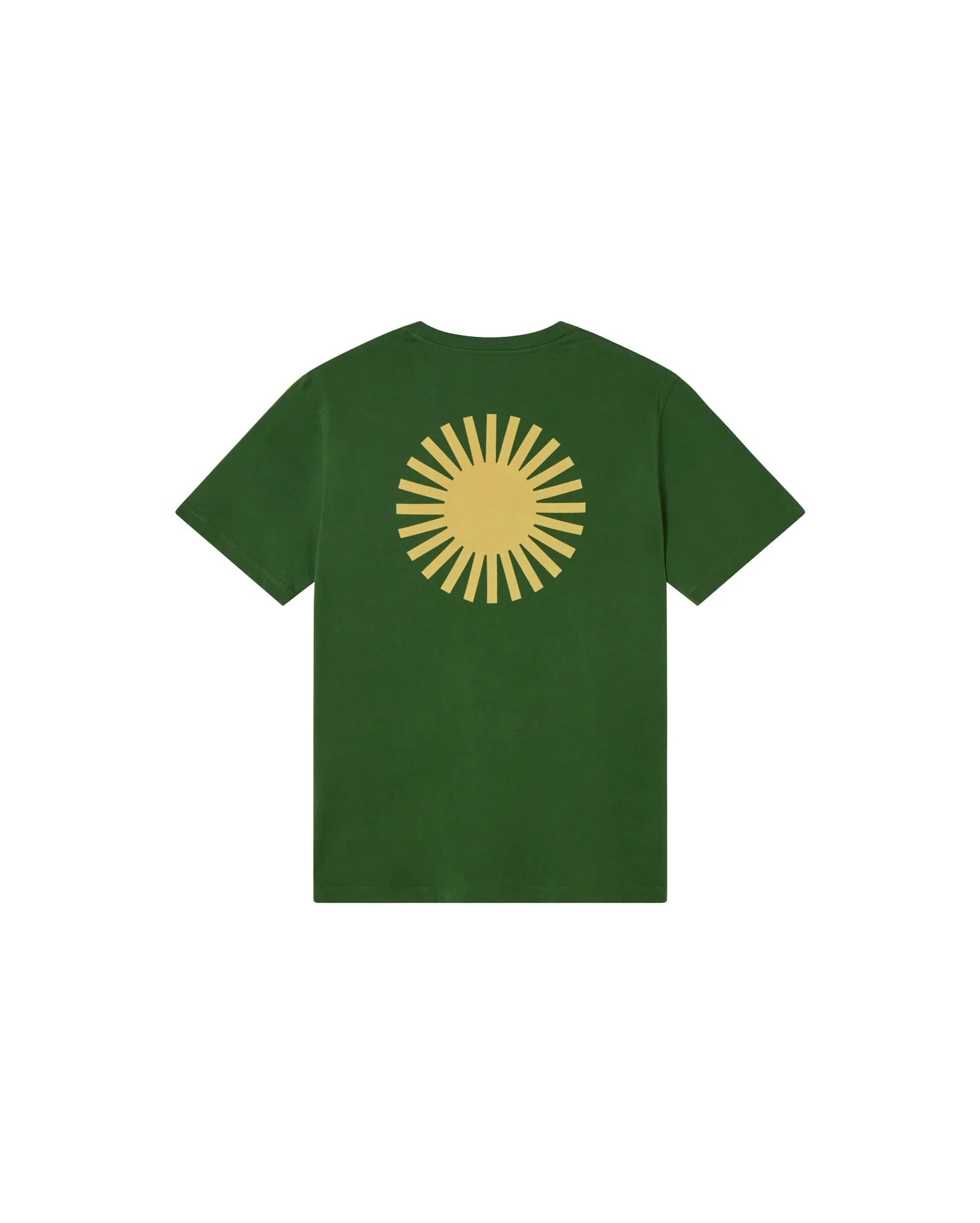 Green Sol Contrast T Shirt