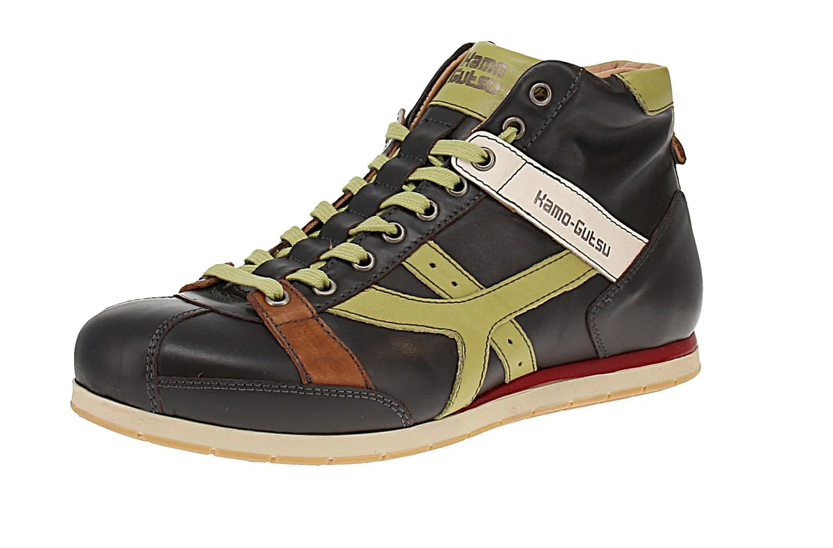 Brown & Asparagus Sneakers