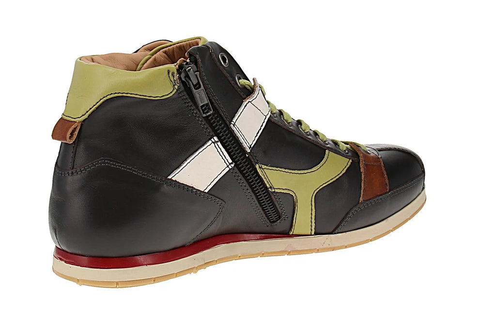 Brown & Asparagus Sneakers