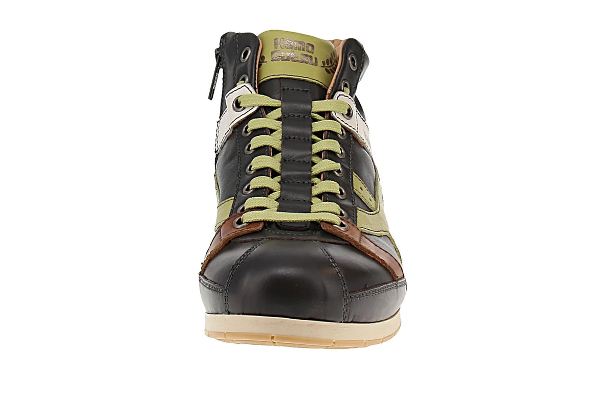Brown & Asparagus Sneakers