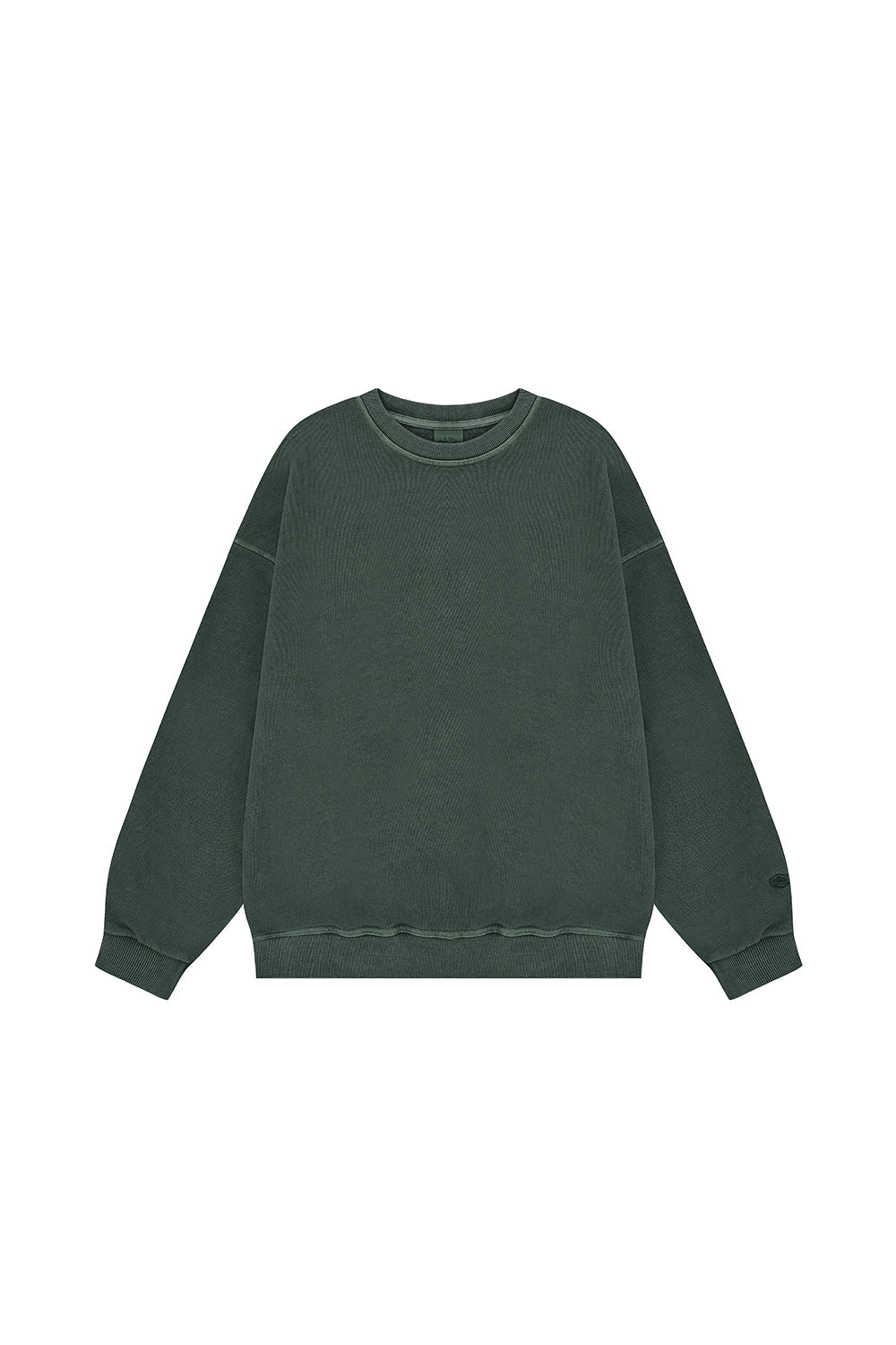 Deep Green Pigment Sweatshirt