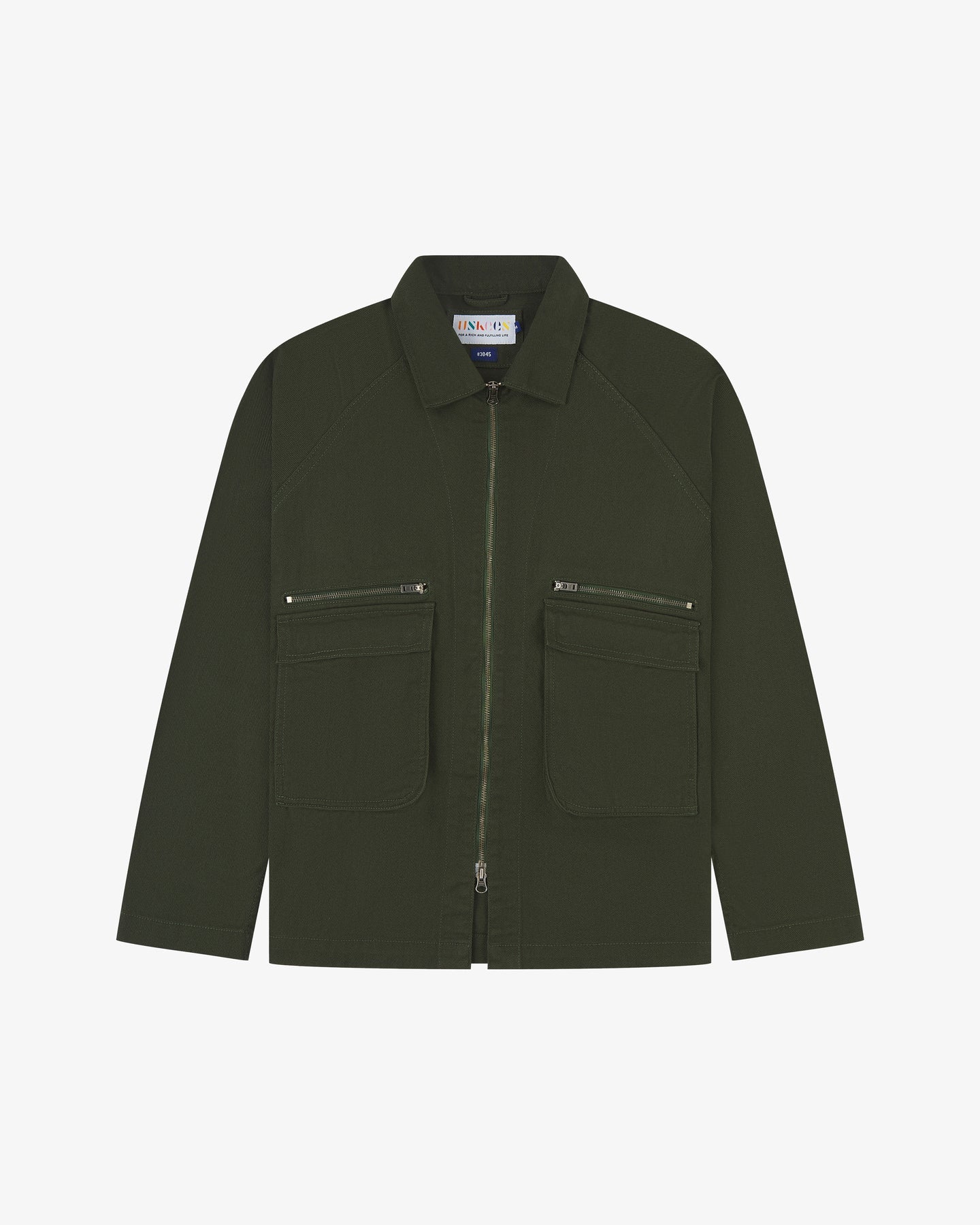 Vine Green Drill Field Jacket