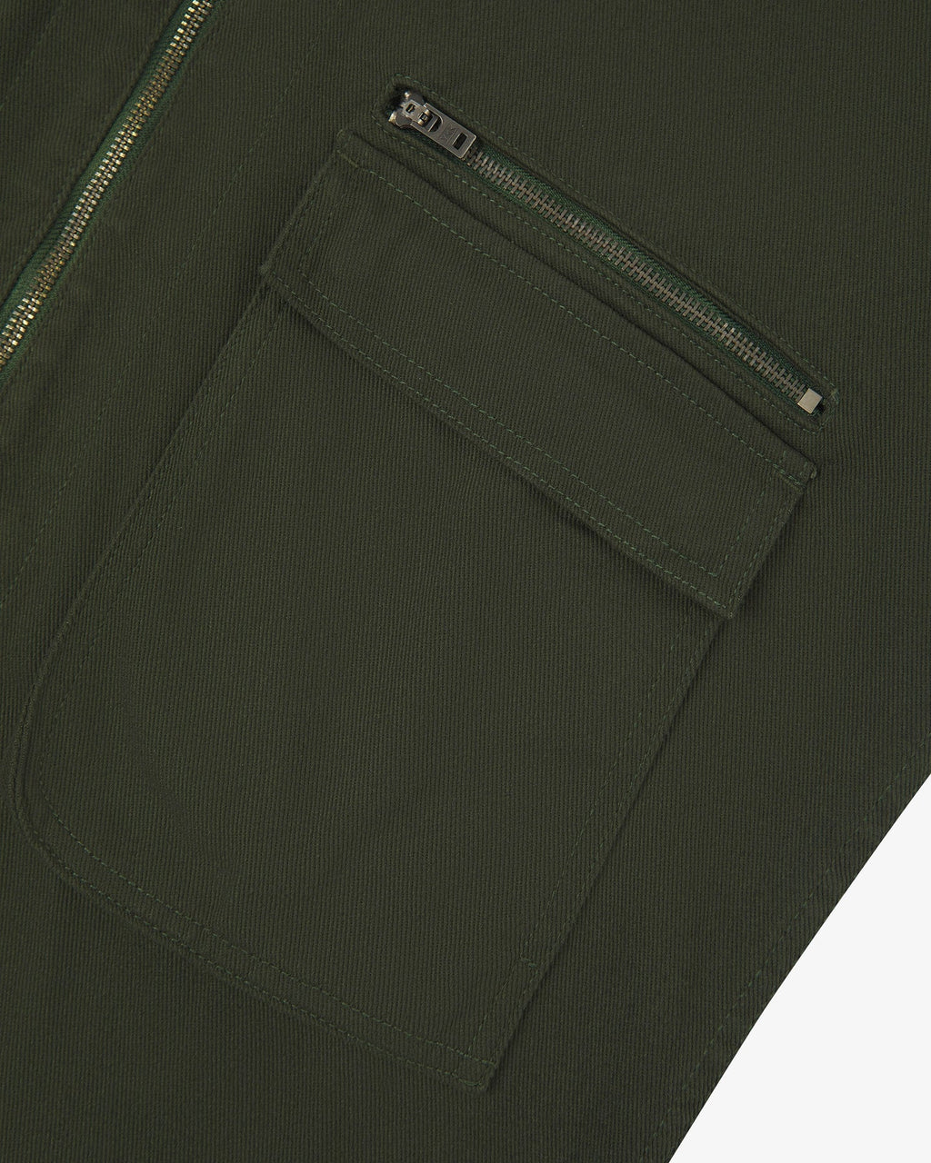 Vine Green Drill Field Jacket