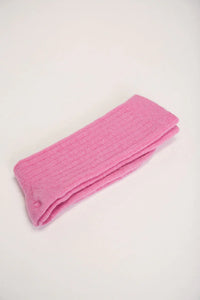 Lisos Magenta Wool Socks