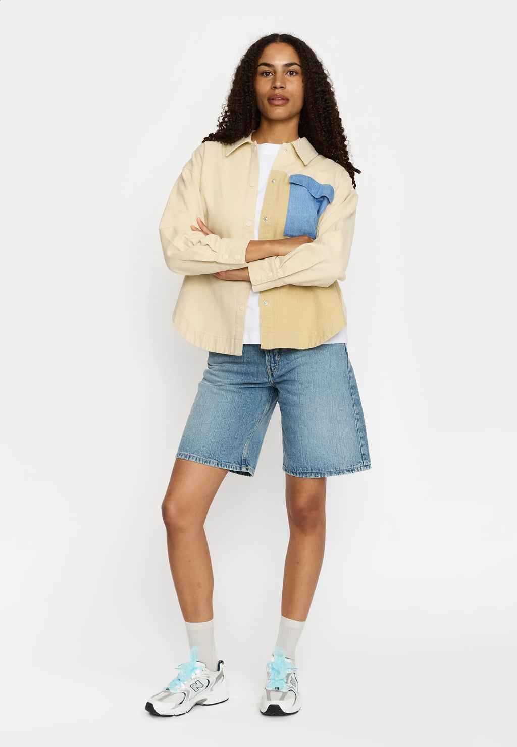 Off White Block Shirt Jacket - Last One