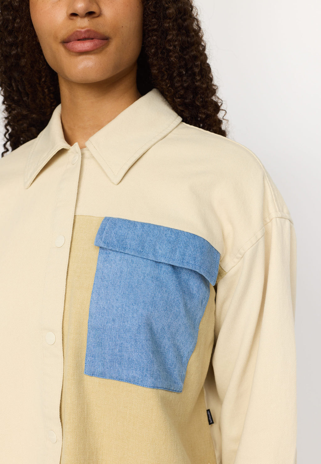 Off White Block Shirt Jacket - Last One