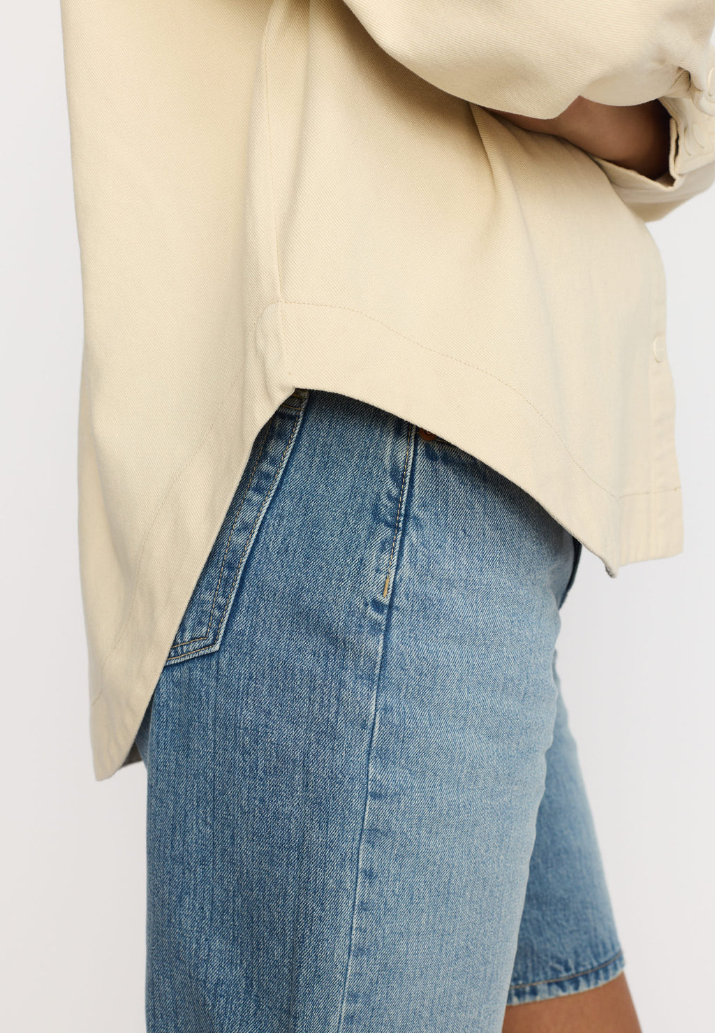 Off White Block Shirt Jacket - Last One