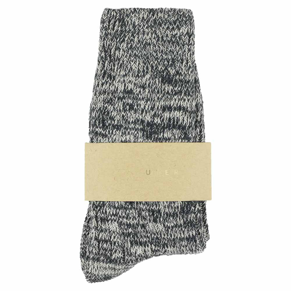 Flame Blue Melange Blend Socks