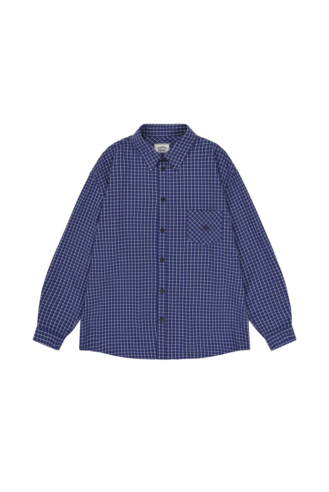 Blue Vintage Check Shirt