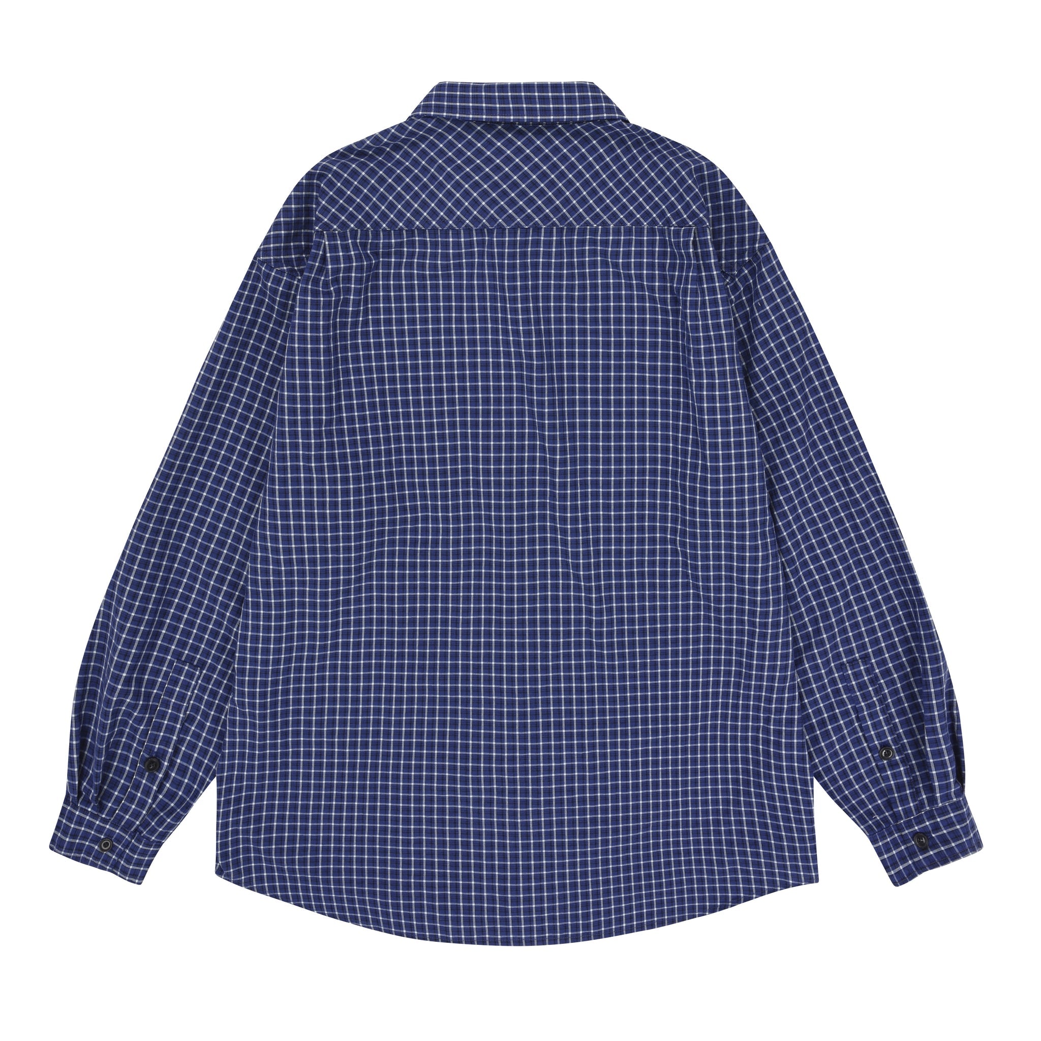 Blue Vintage Check Shirt