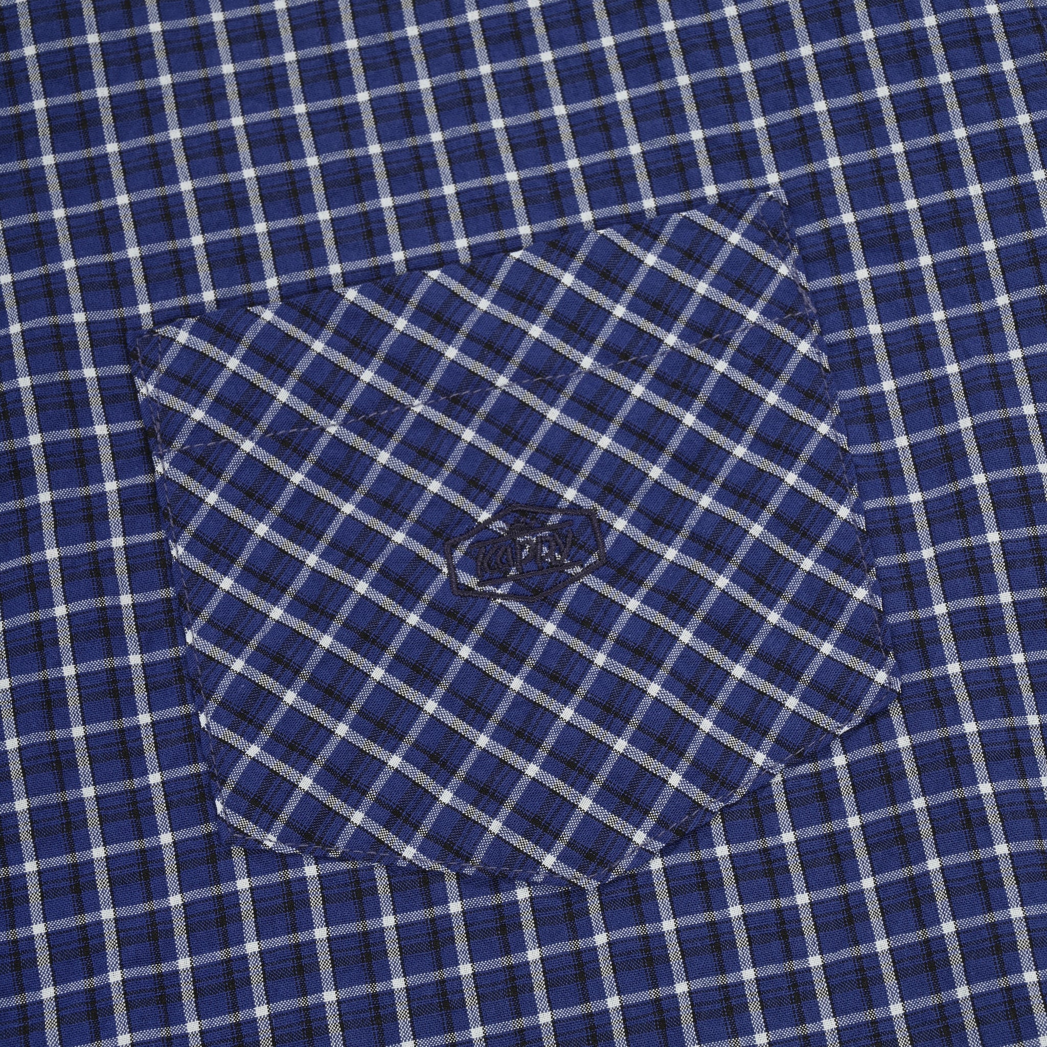 Blue Vintage Check Shirt